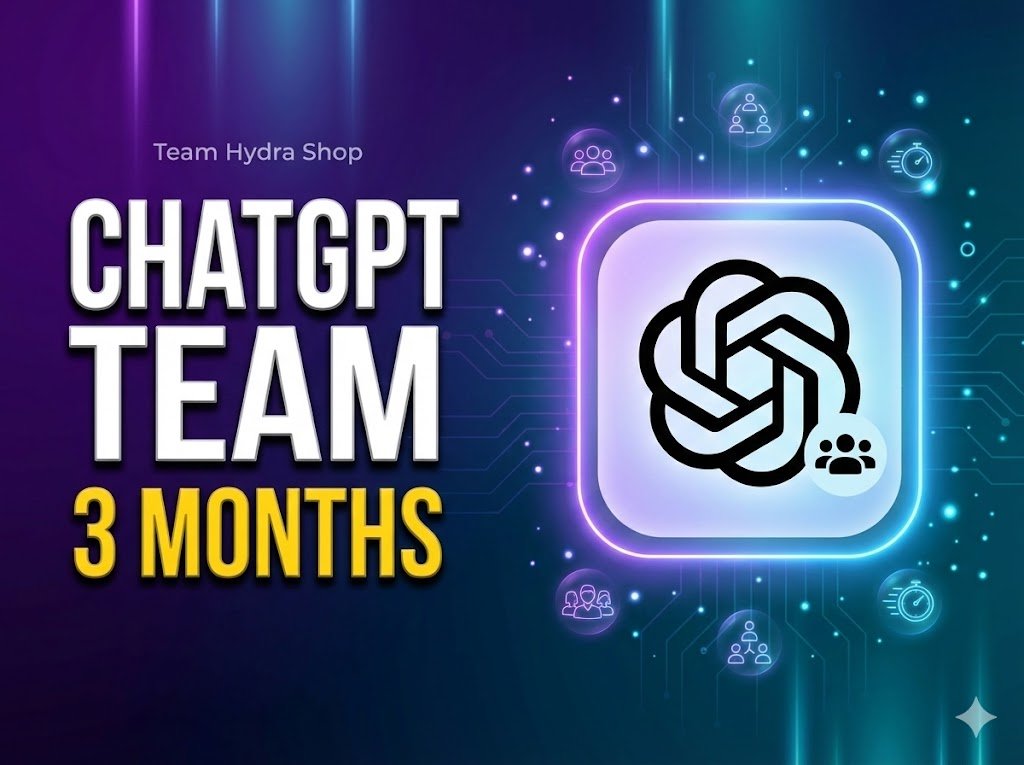 ChatGPT Team – 3 Months Official Workspace Access (Private Team Invite)